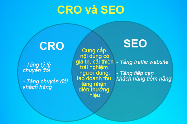Điểm chung giữa CRO và SEO
