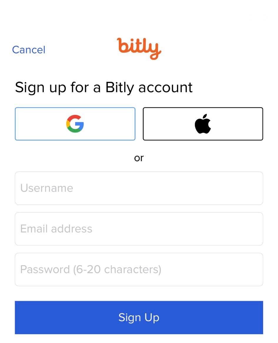 Cách rút gọn link bằng Bitly trên điện thoại