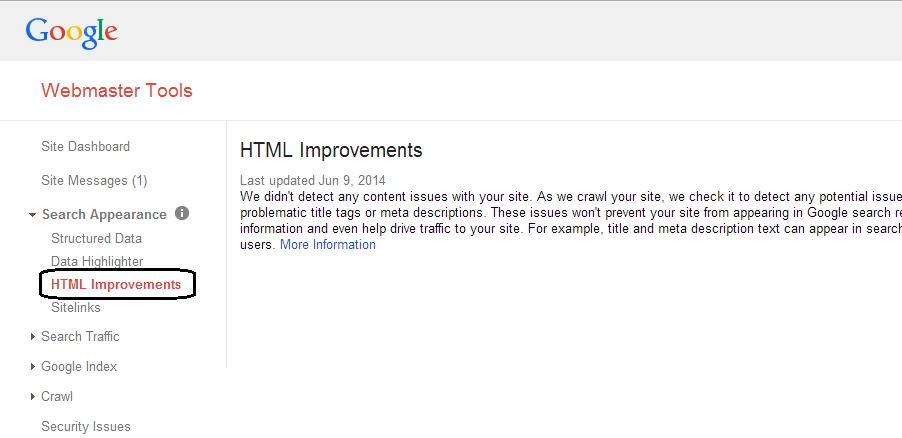 HTML Improvements xử lý trùng lặp nội dung và tối ưu hóa từ khóa