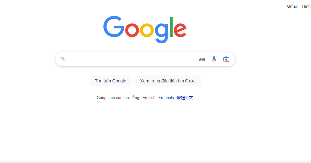 Hộp tìm kiếm của Google